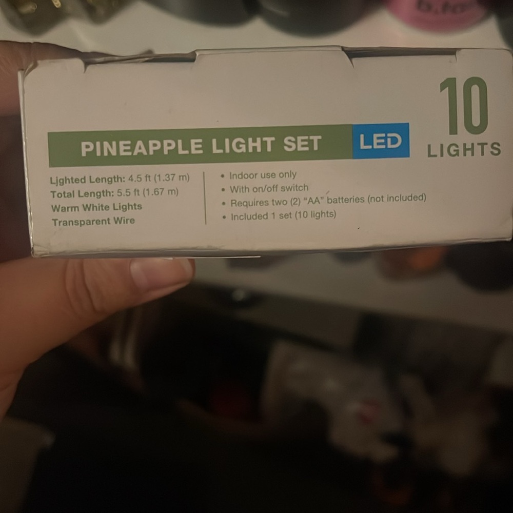 Pineapple LED Light Set - Picture 4 of 4